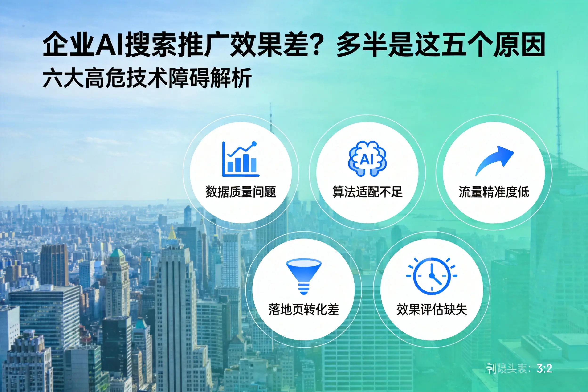 庐山企业AI搜索推广效果差？多半是这五个原因